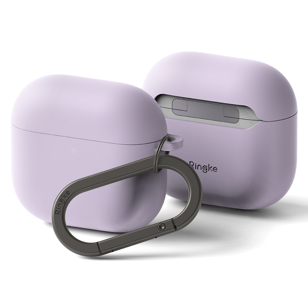 Silicone Hoesje Apple AirPods 4 Light Purple