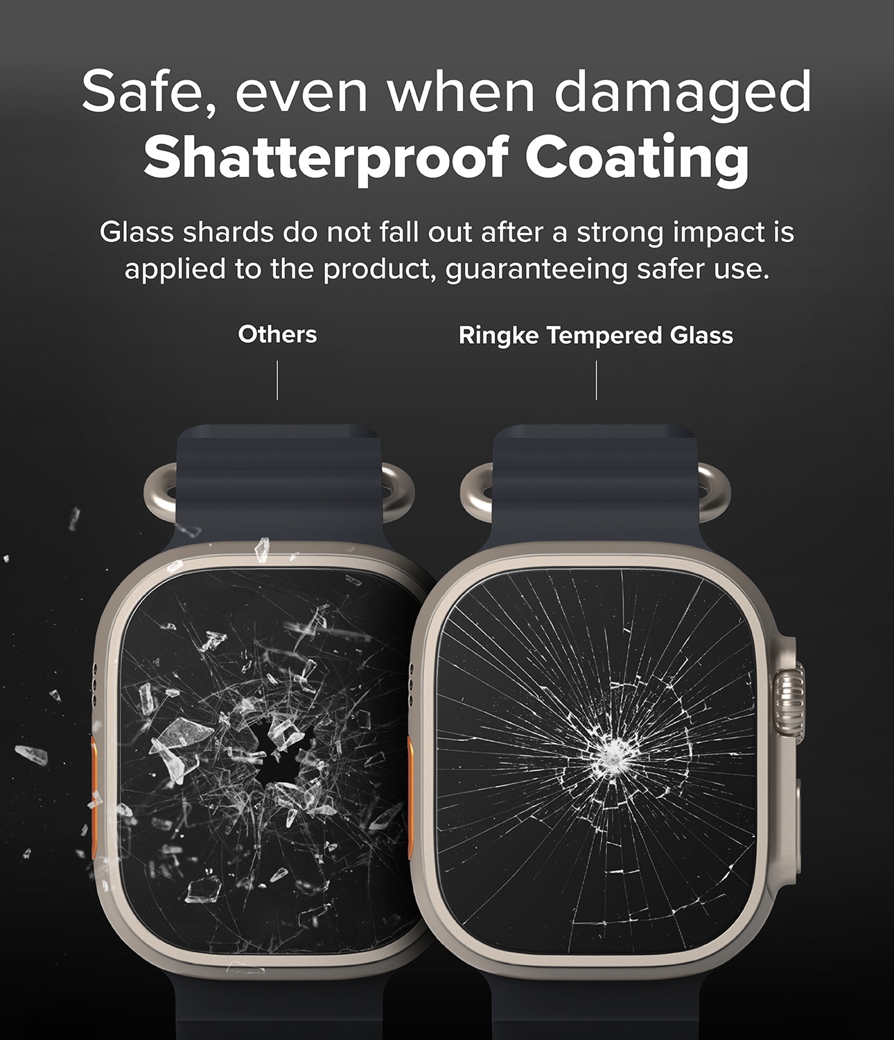 Easy Slide Glass (2-pack) Apple Watch Ultra 49mm 2nd Gen