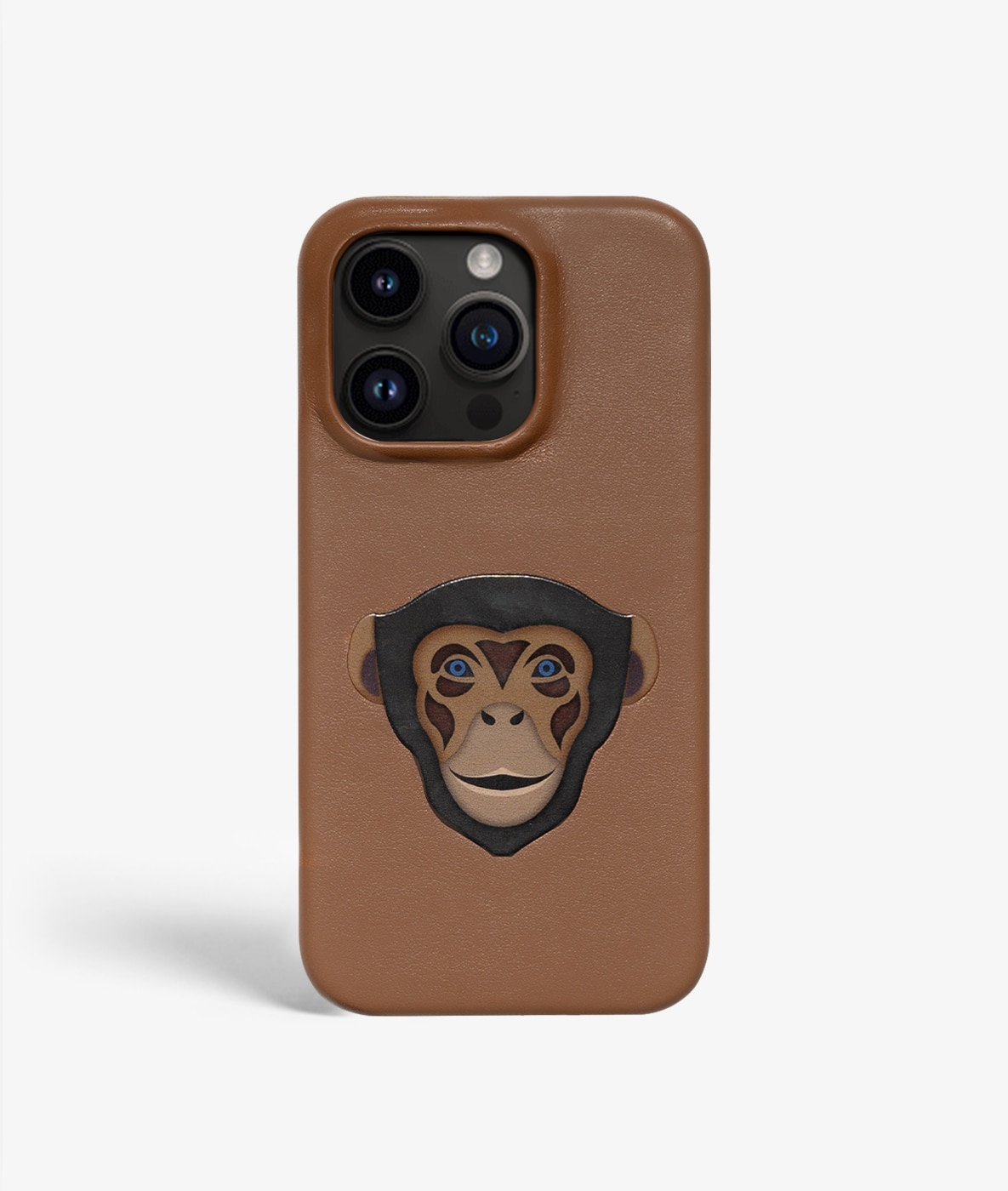 Hoesje iPhone 14 Pro Monkey Brown