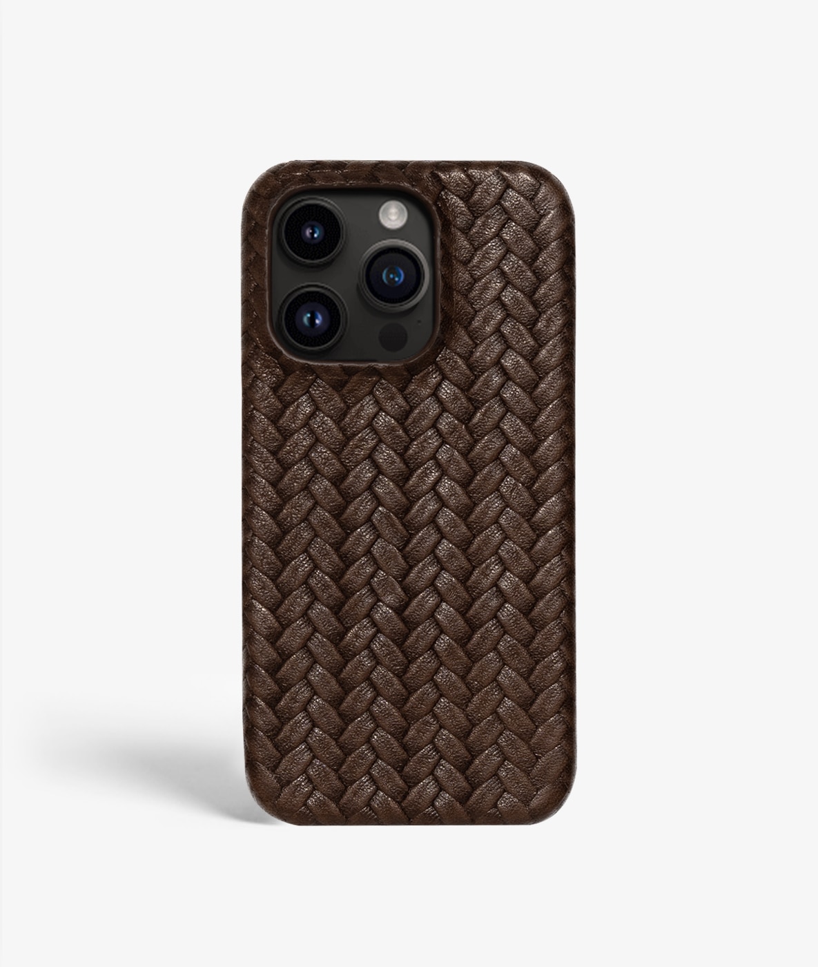 Hoesje iPhone 14 Pro Treccia Brown