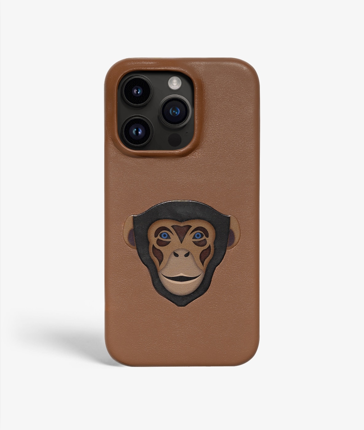 Hoesje iPhone 14 Pro Max Monkey Brown