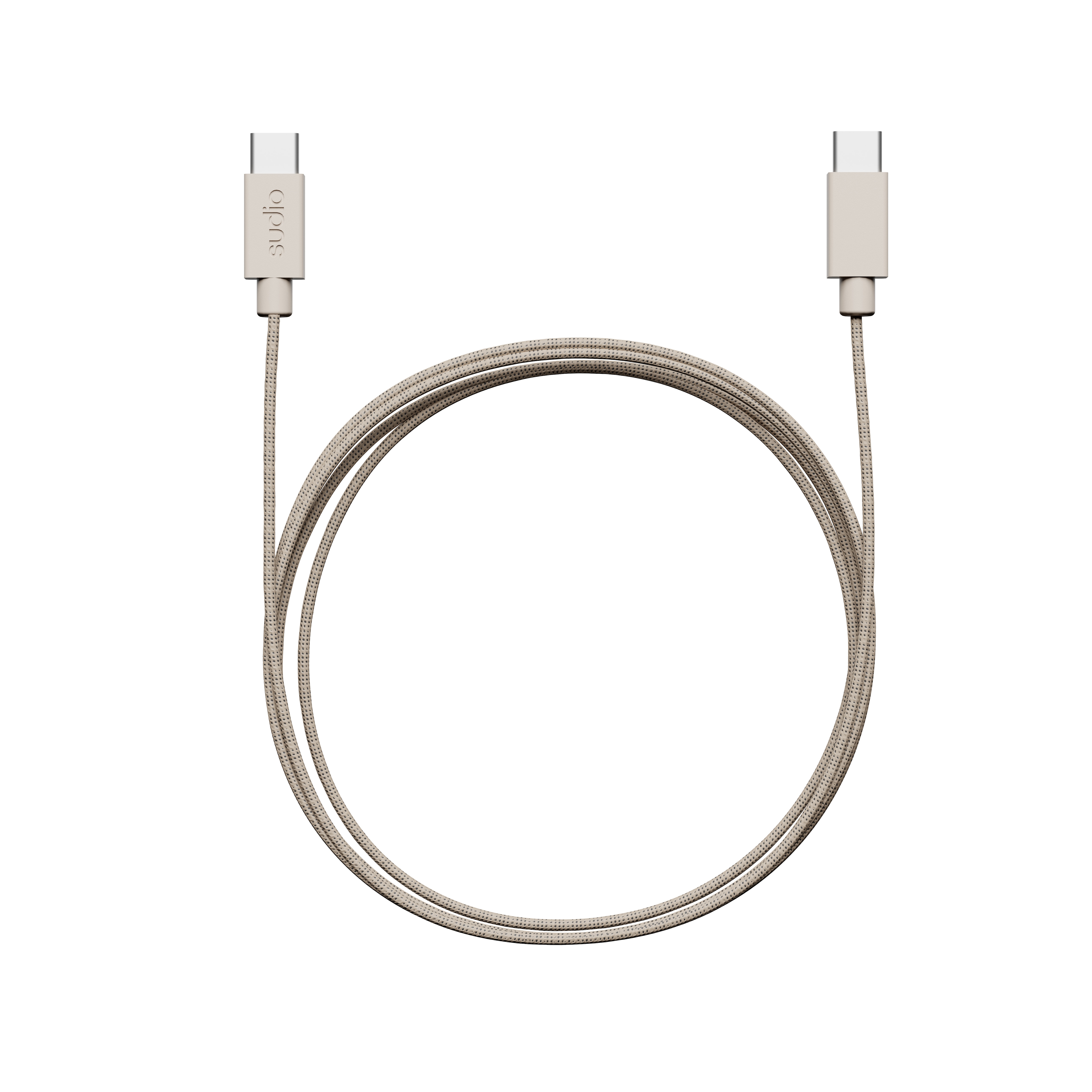 C1-C Oplaadkabel USB-C naar USB-C Sand