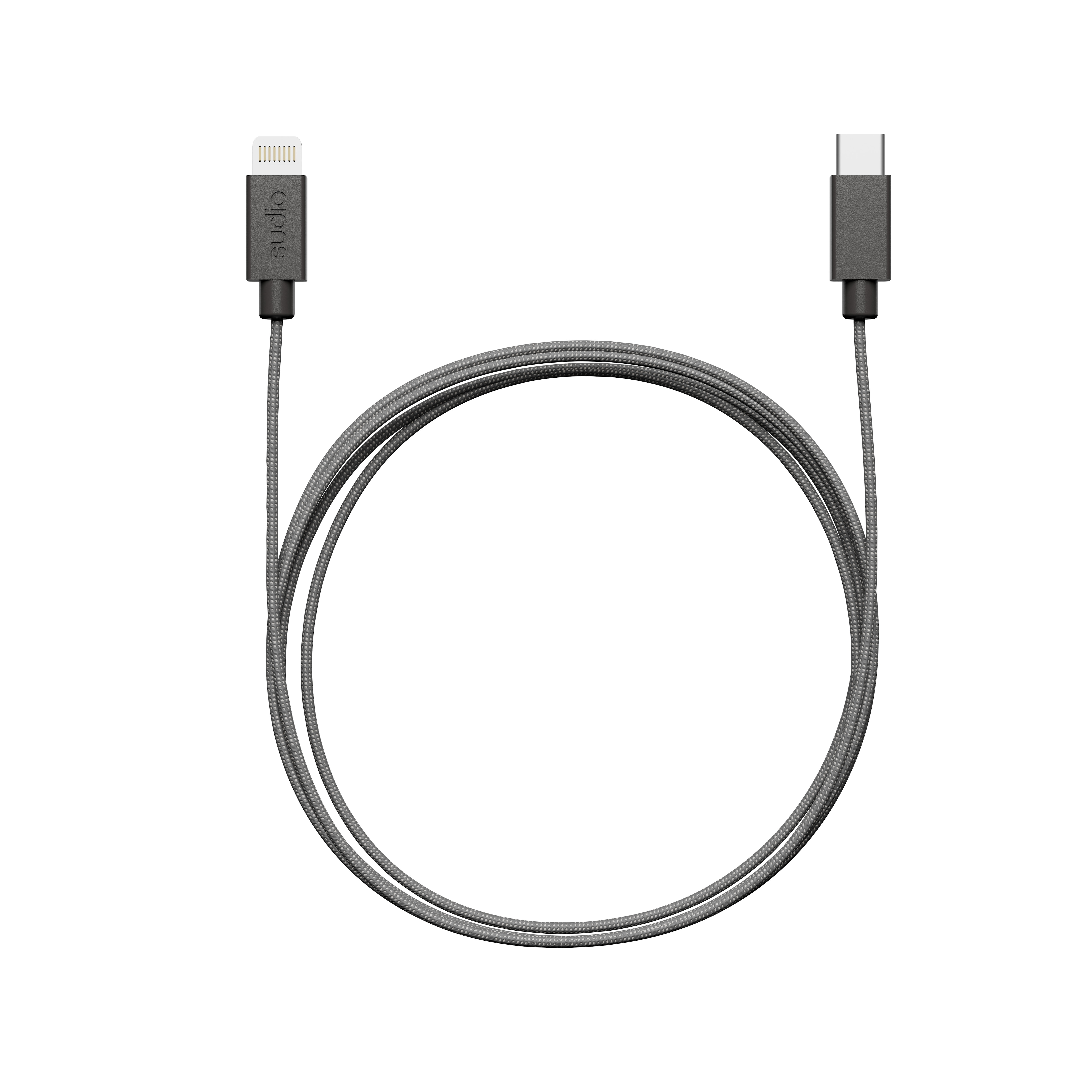 C1-L Oplaadkabel USB-C naar Lightning 1.8 m Zwart