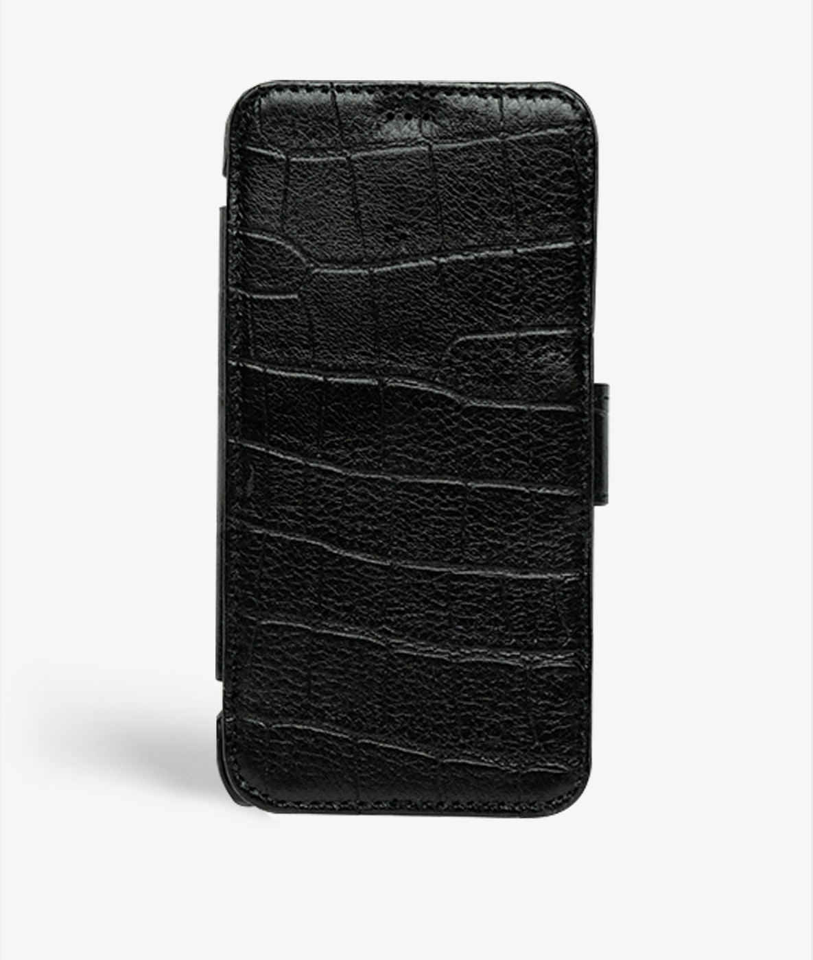 Bookcover hoesje iPhone 11 Pro Lizard Black