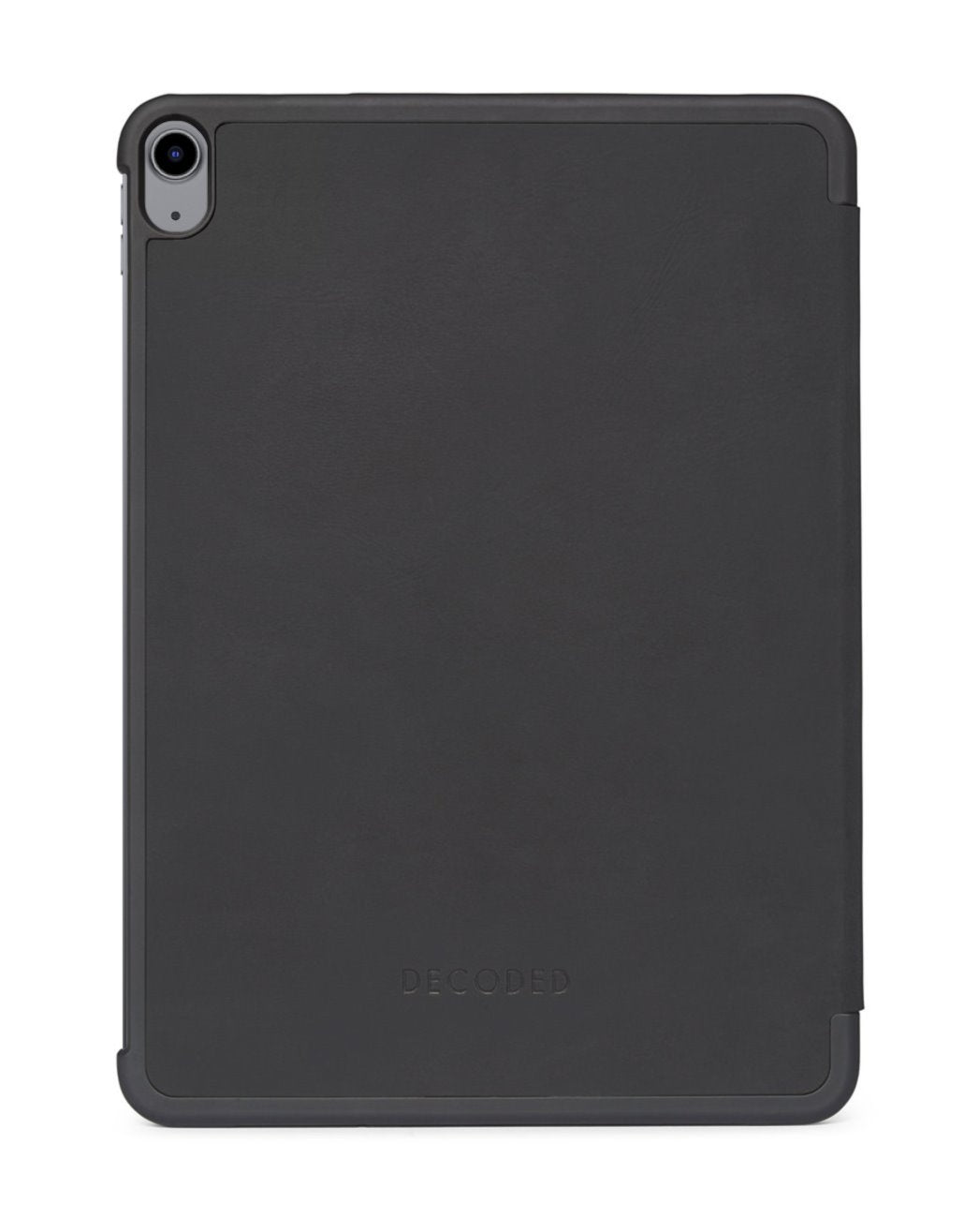iPad Air 10.9 4th Gen (2020) Leather Hoesje Slim Cover zwart
