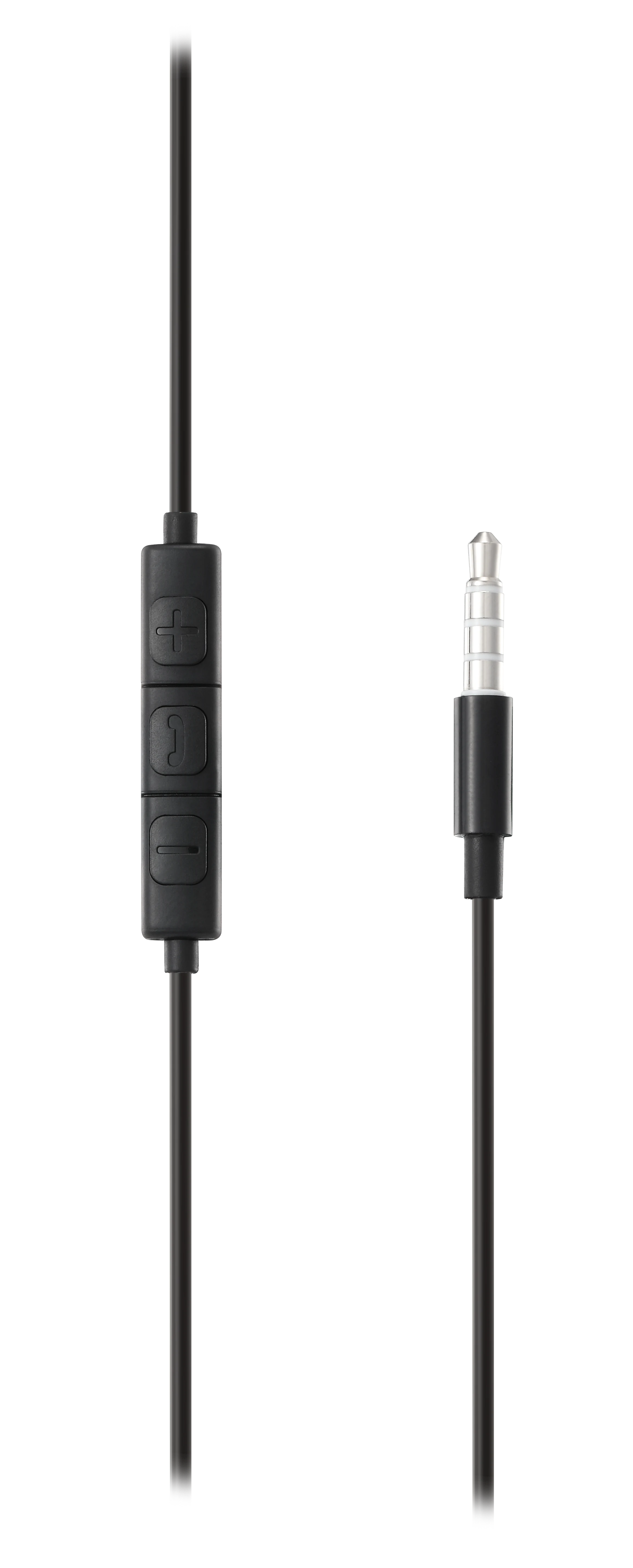 Semi-in-ear hoofdtelefoon 3.5mm zwart