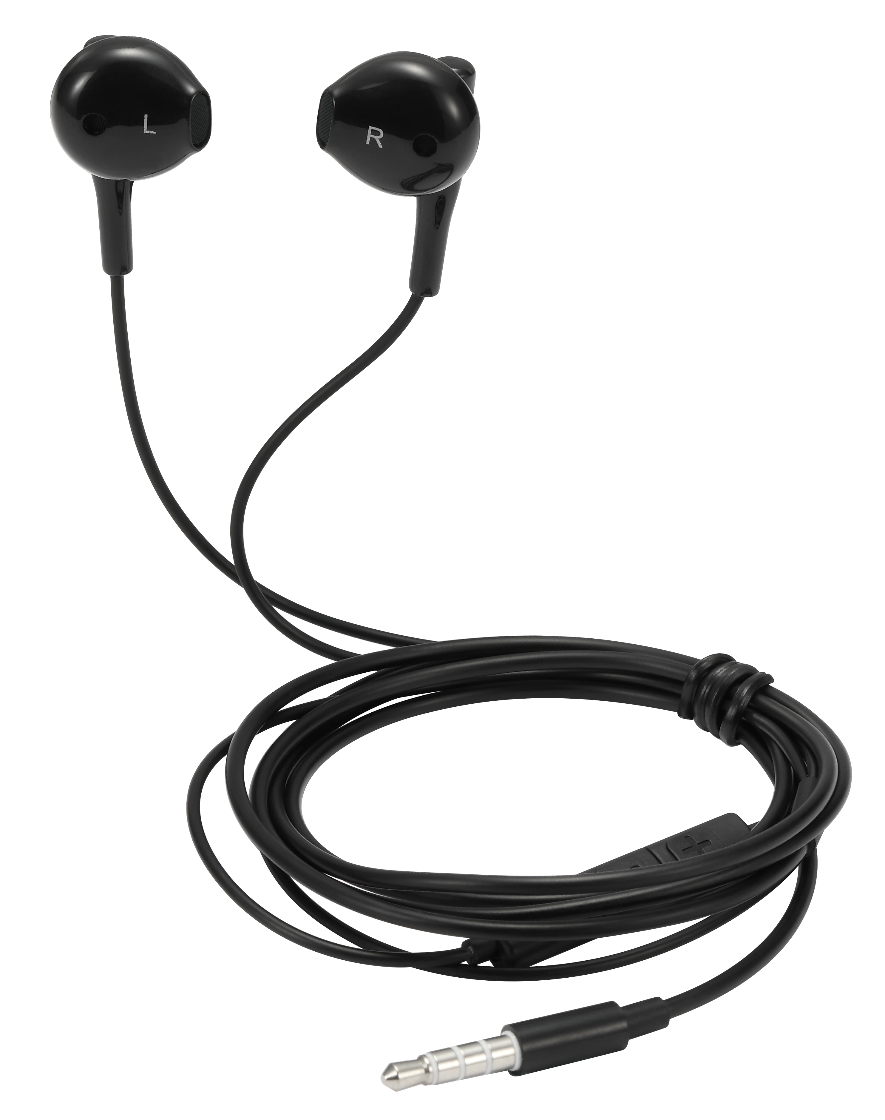 Semi-in-ear hoofdtelefoon 3.5mm zwart