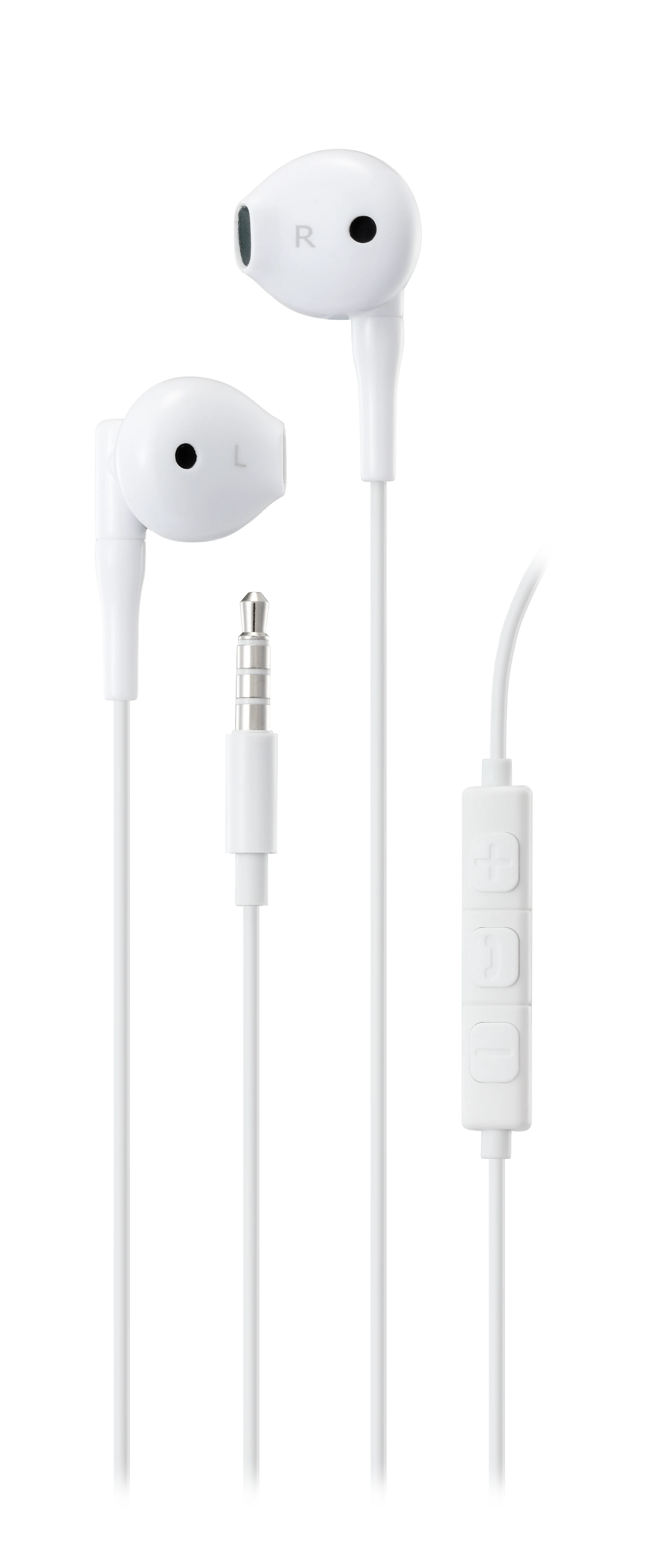 Semi-in-ear hoofdtelefoon 3.5mm wit