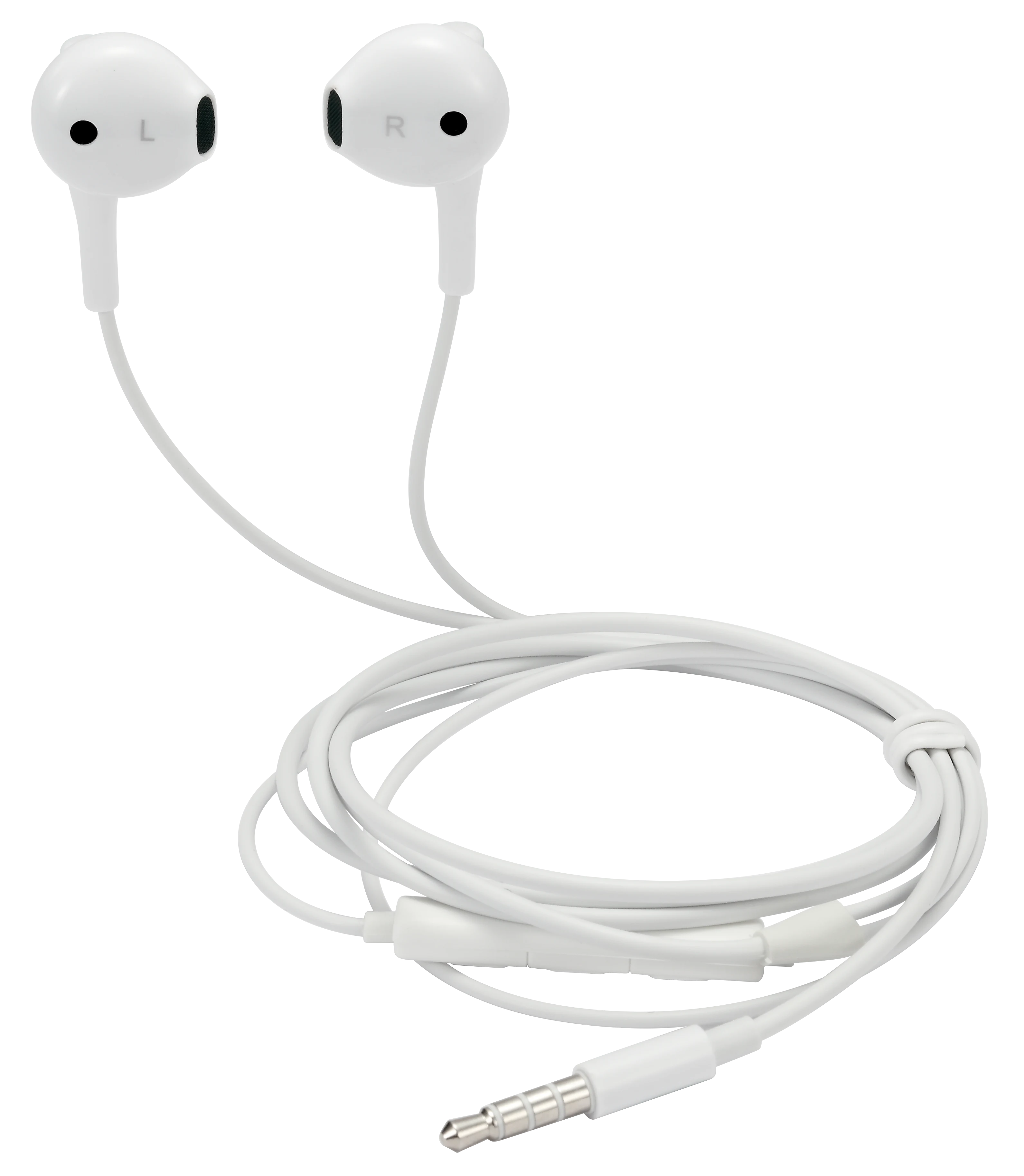 Semi-in-ear hoofdtelefoon 3.5mm wit