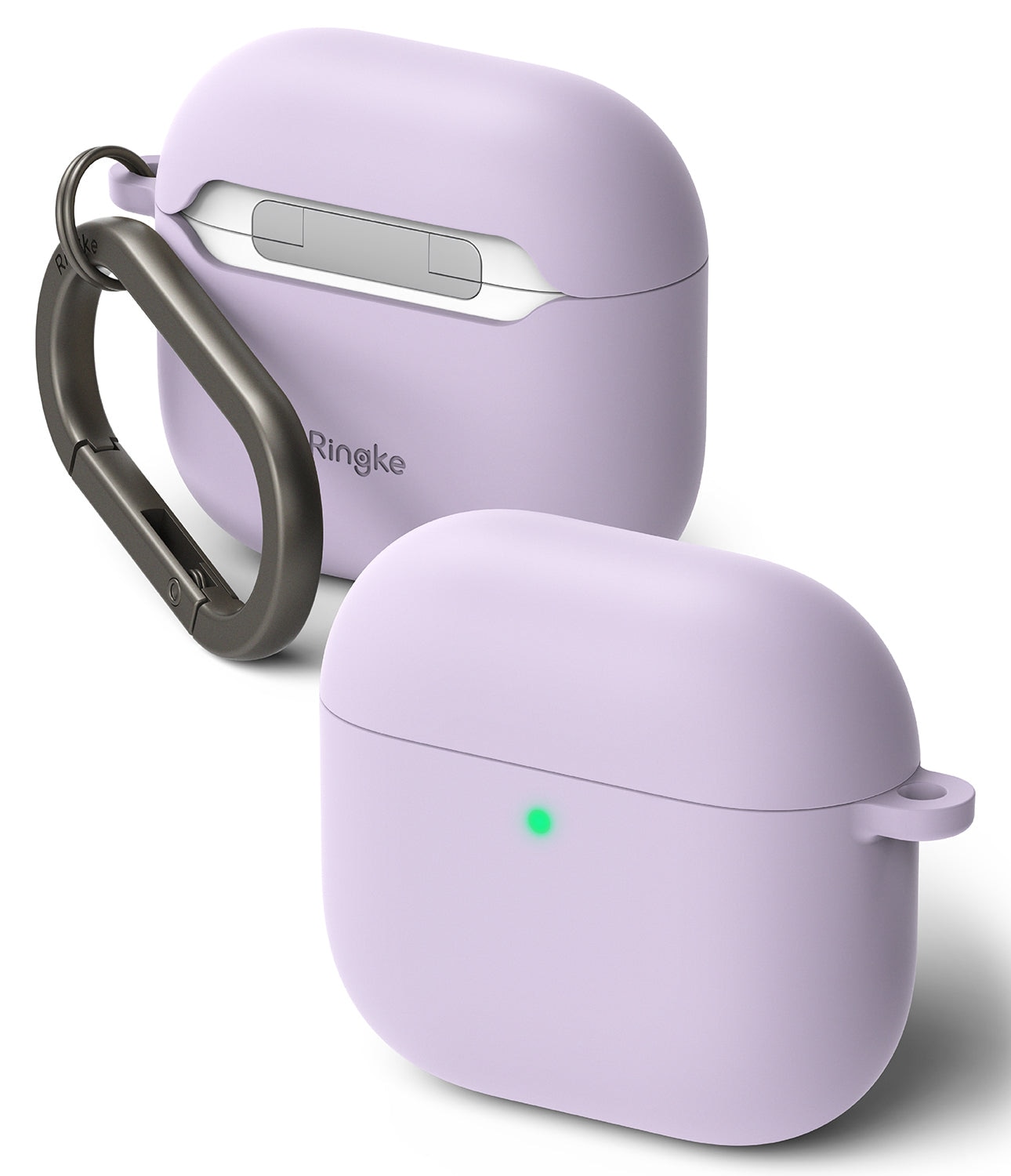 Silicone Hoesje Apple AirPods 4 Light Purple