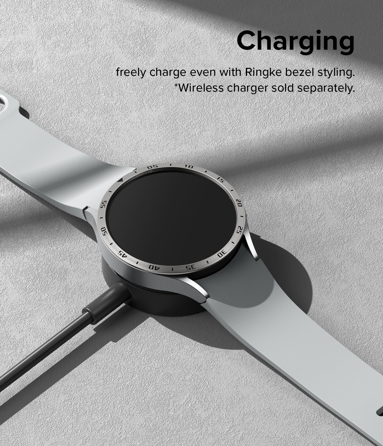 Bezel Styling Samsung Galaxy Watch 6 44mm zilver