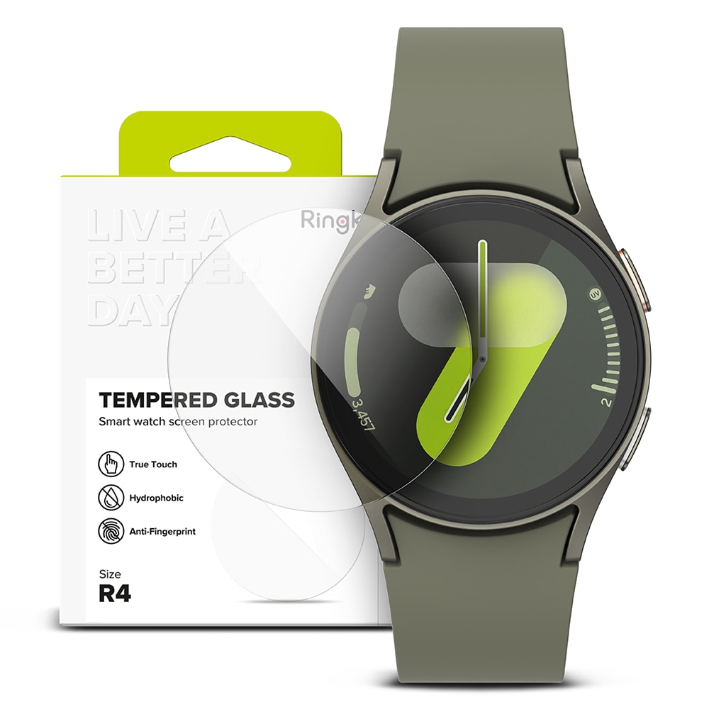 Ringke Screen Tempered Glass 4 pack Samsung Galaxy Watch 7 44mm koop online