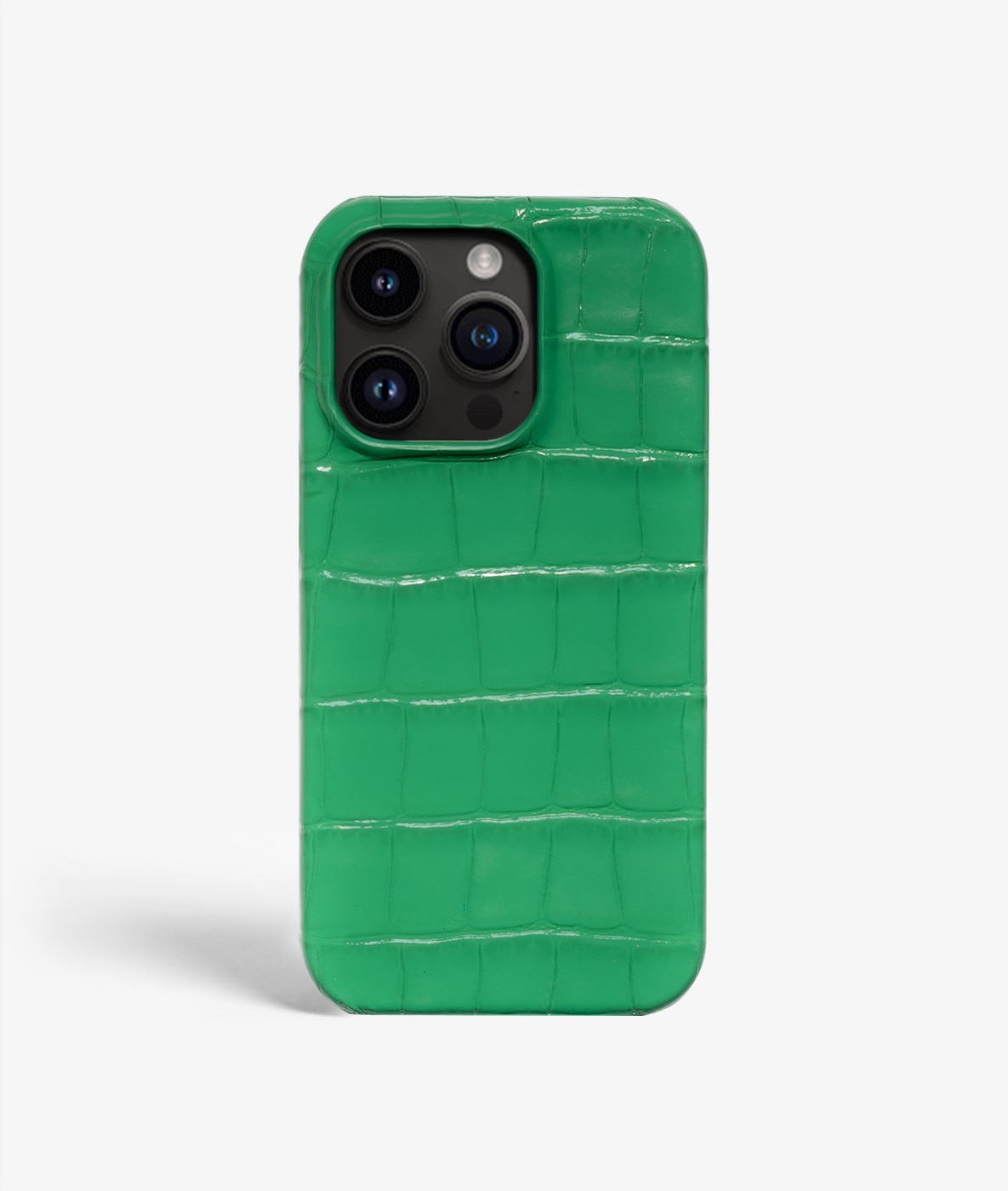 Hoesje iPhone 14 Pro Croco Green