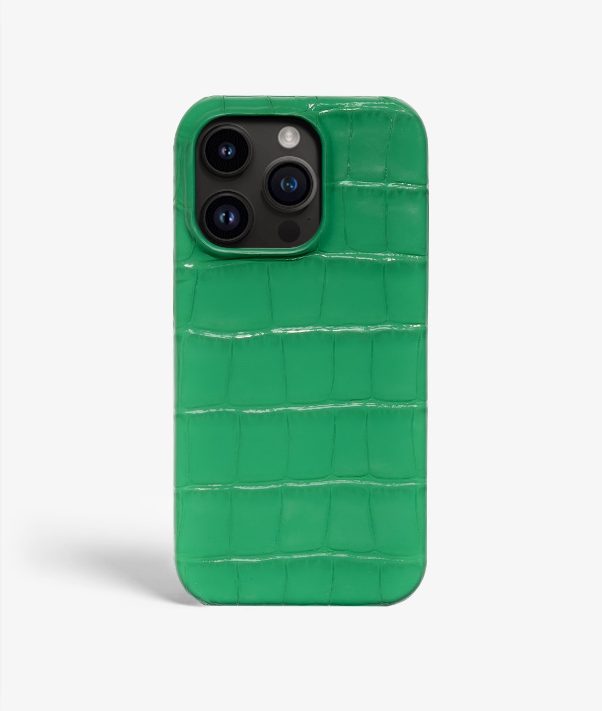 Hoesje iPhone 14 Pro Max Croco Green