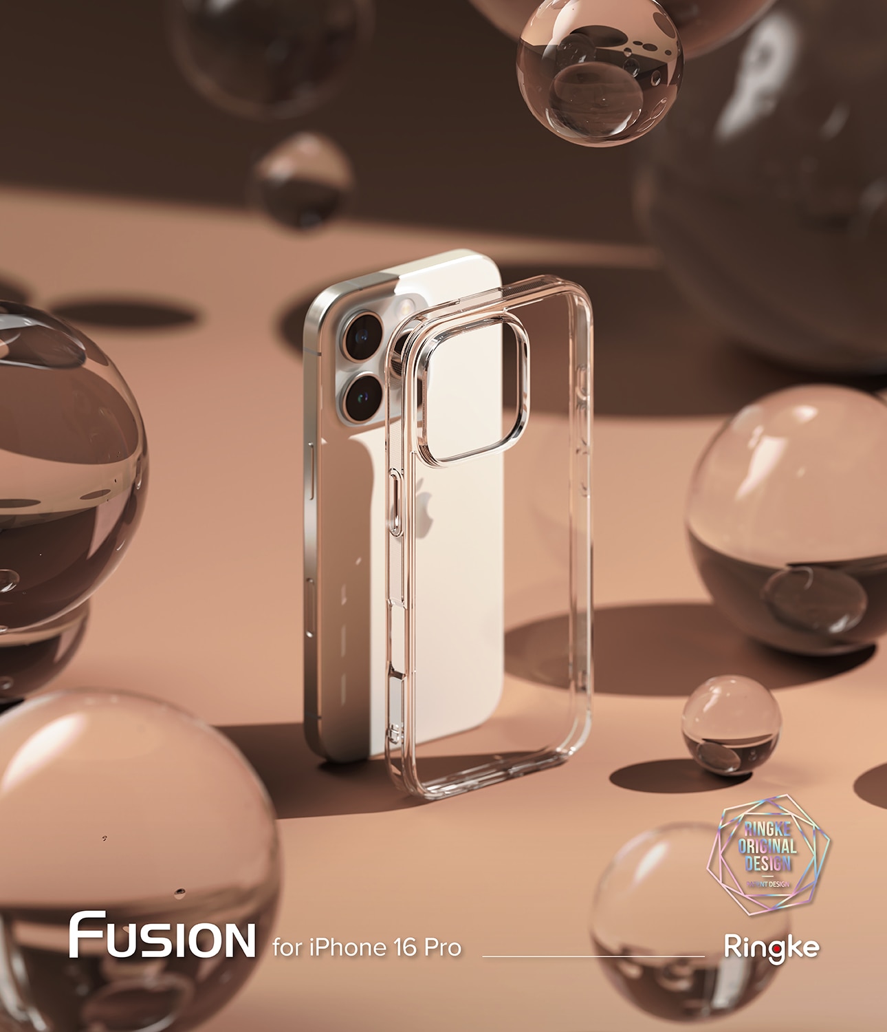 Fusion Case iPhone 16 Pro Clear