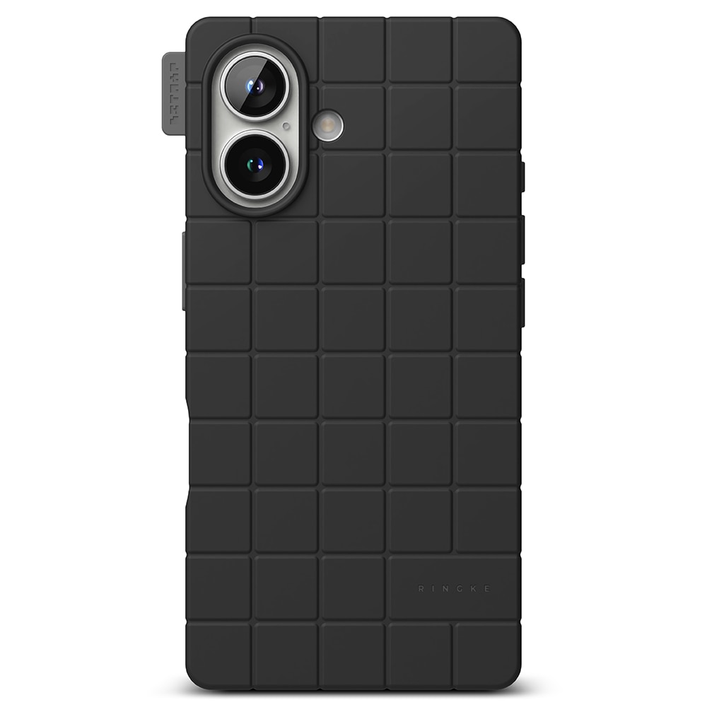 Bitmap Silicone Magnetic Case iPhone 16 Black