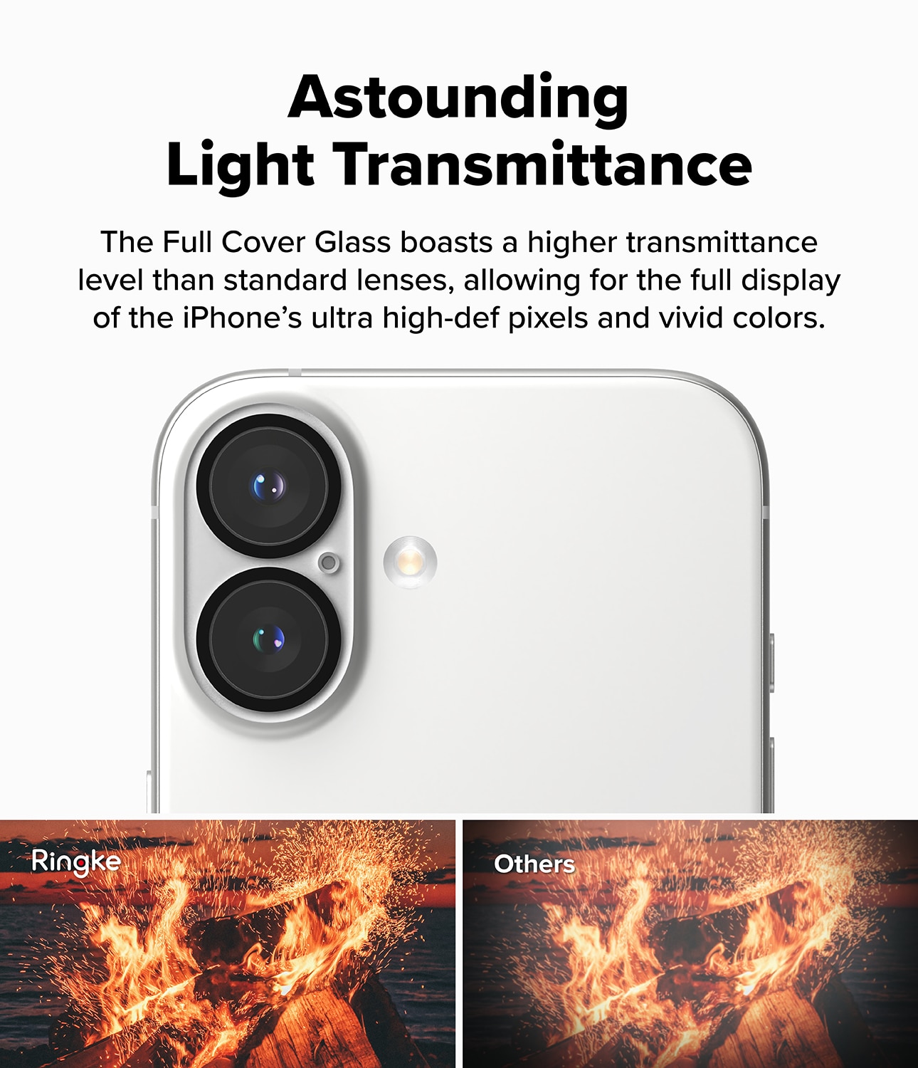 Camera Protector Glass (2-pack) iPhone 16 Plus