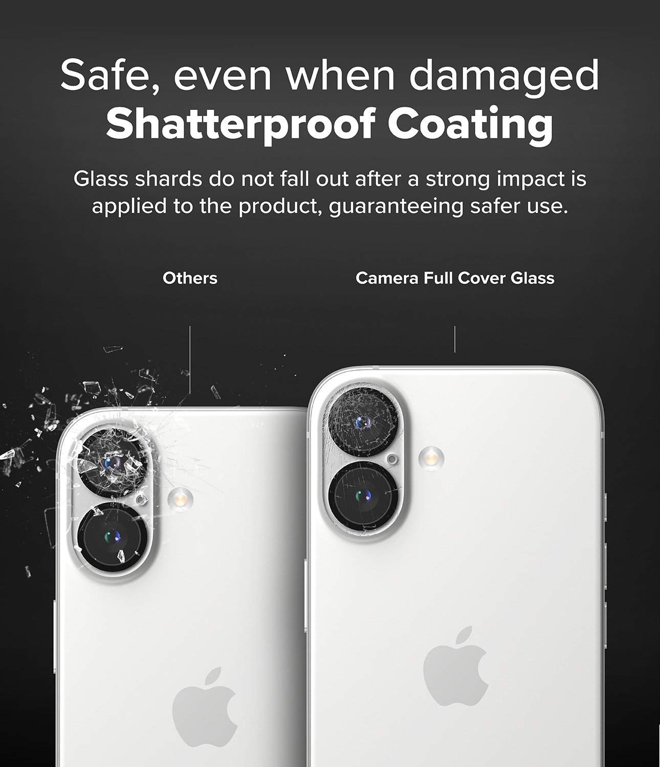 Camera Protector Glass (2-pack) iPhone 16 Plus