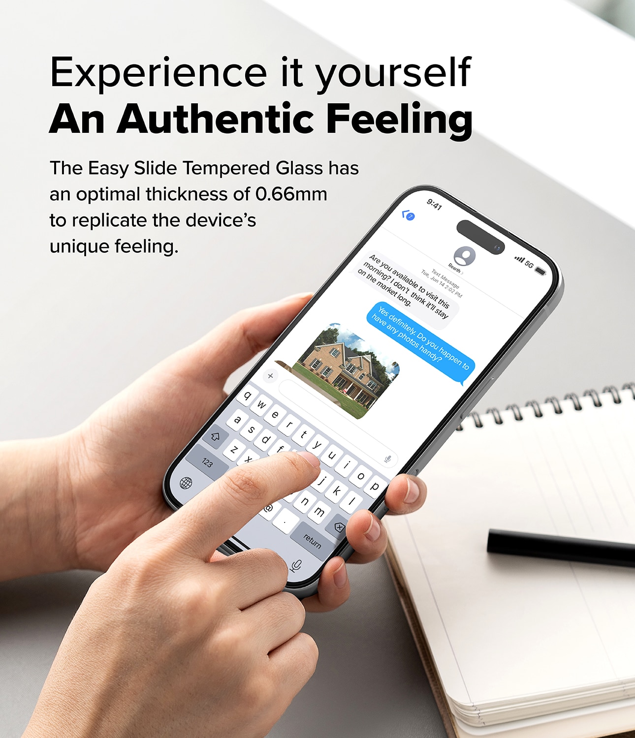 Easy Slide Glass (2-pack) iPhone 16