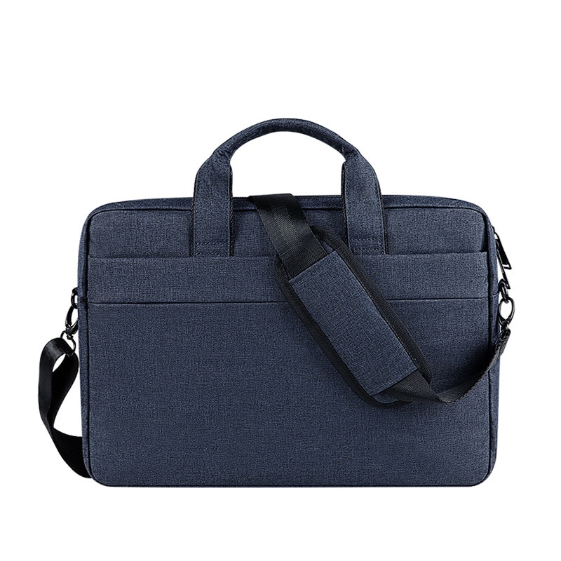 Laptoptas met schouderband up to 13,3" blauw