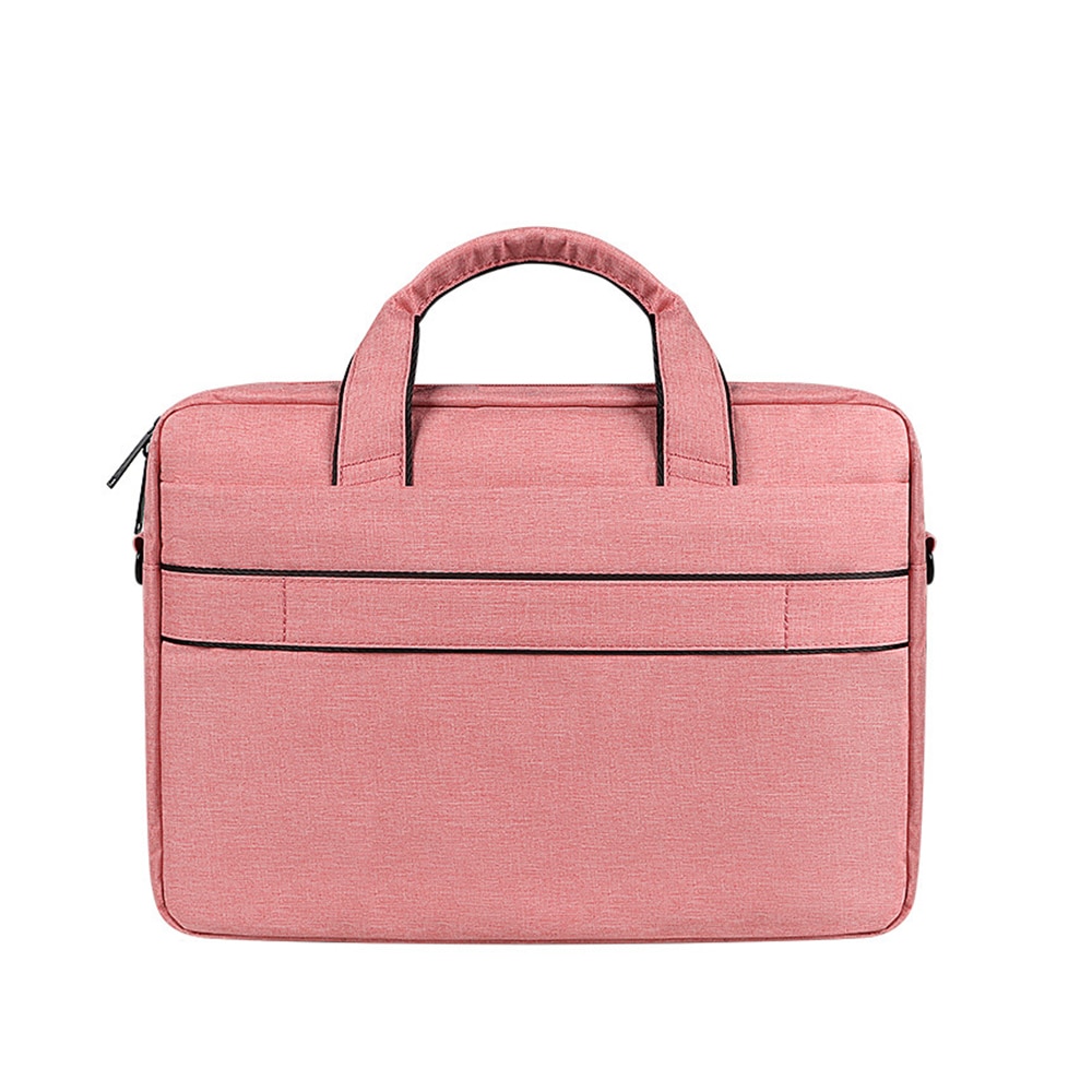 Laptoptas met schouderband up to 13,3" roze