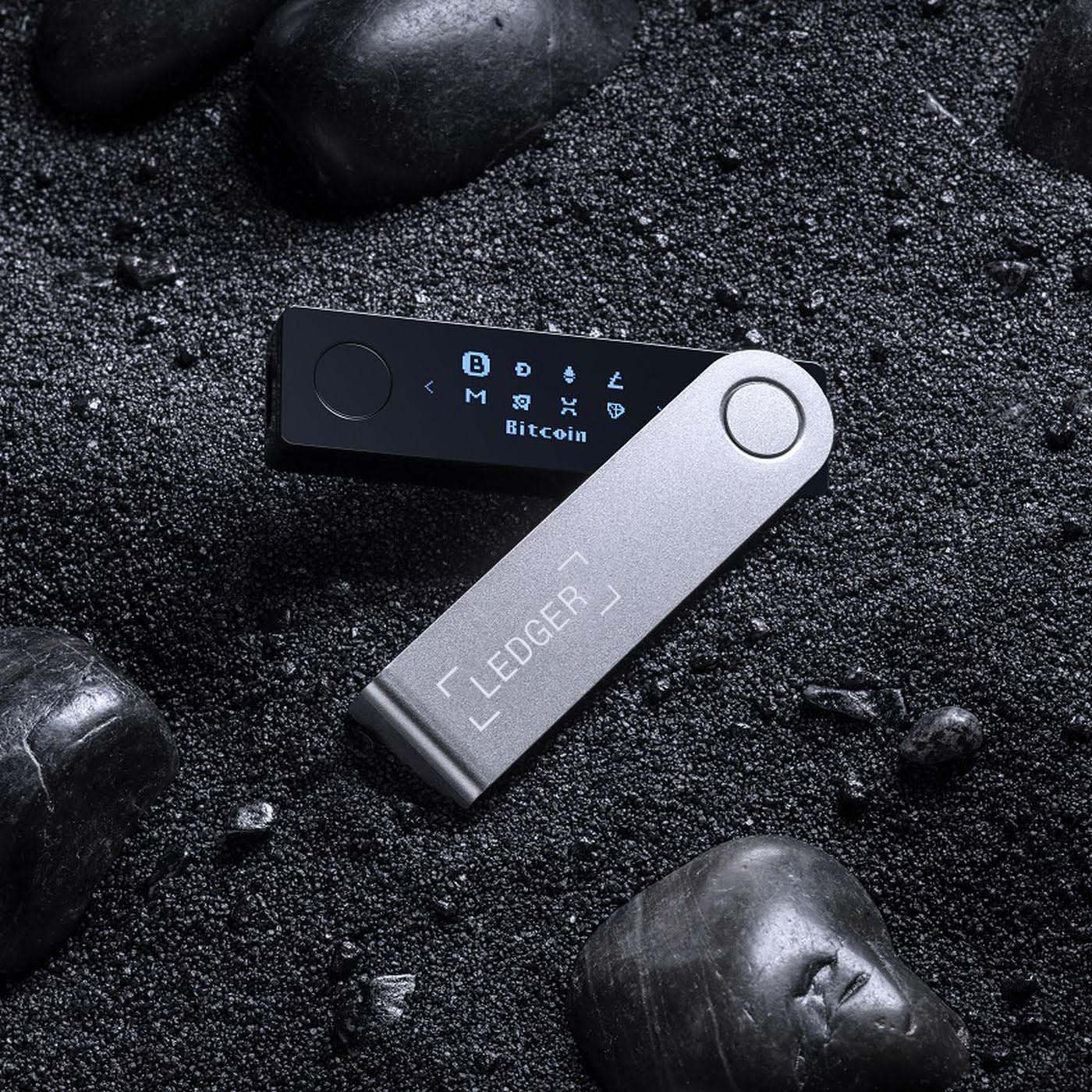 Nano X Crypto Hardware Wallet zwart