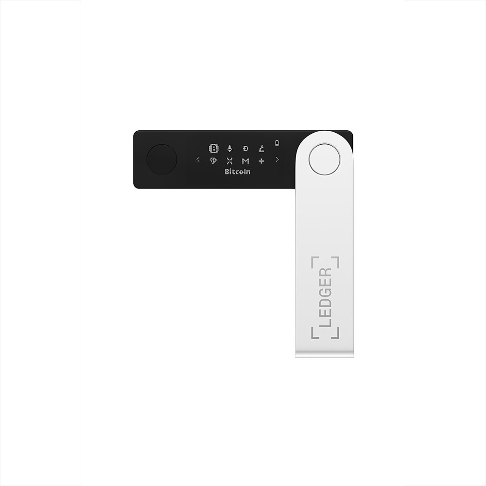 Nano X Crypto Hardware Wallet zwart