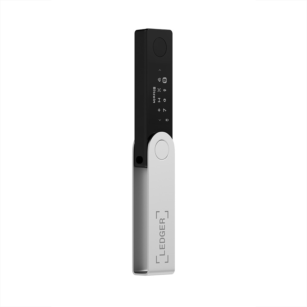 Nano X Crypto Hardware Wallet zwart