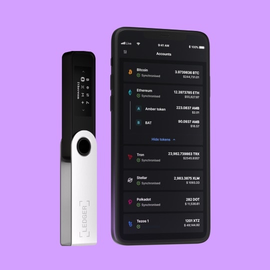 Nano S Plus Crypto Hardware Wallet zwart