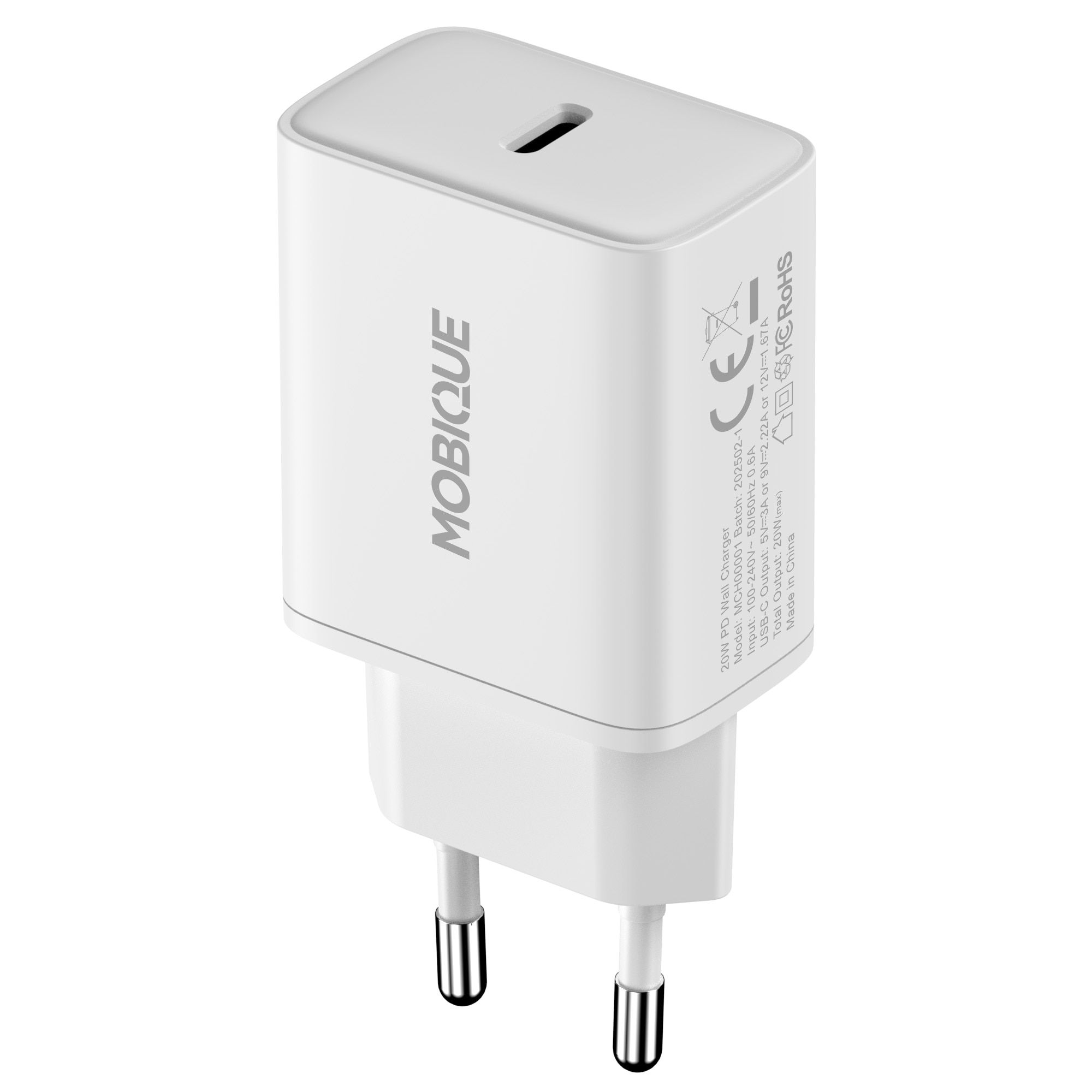 Wadlander USB-C 20W PD wit