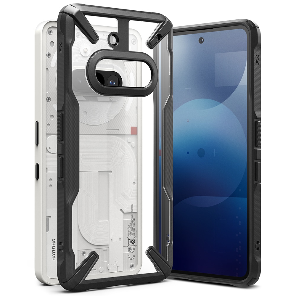 Fusion X Case Nothing Phone 3a Zwart