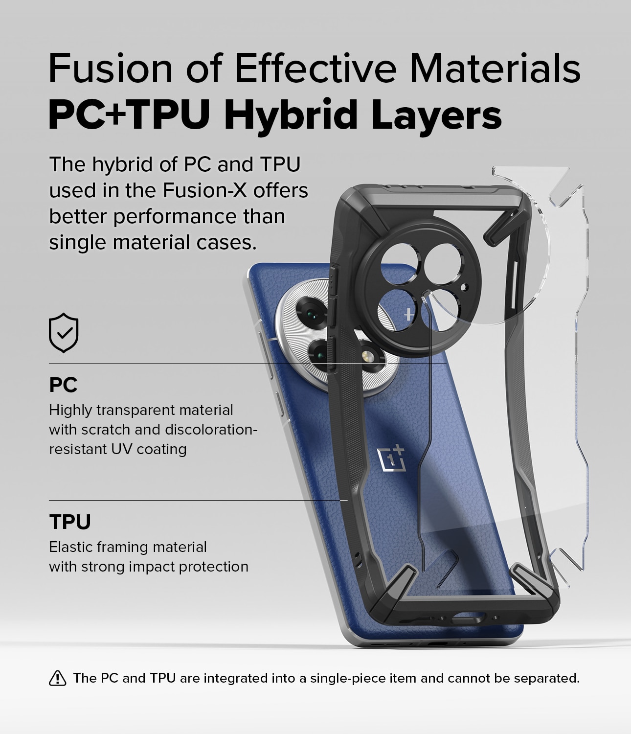 Fusion X Case  OnePlus 13 Zwart