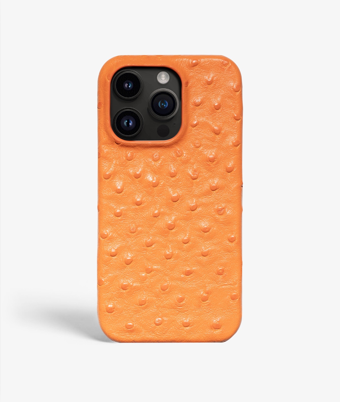 Hoesje iPhone 14 Pro Max Ostrich Orange