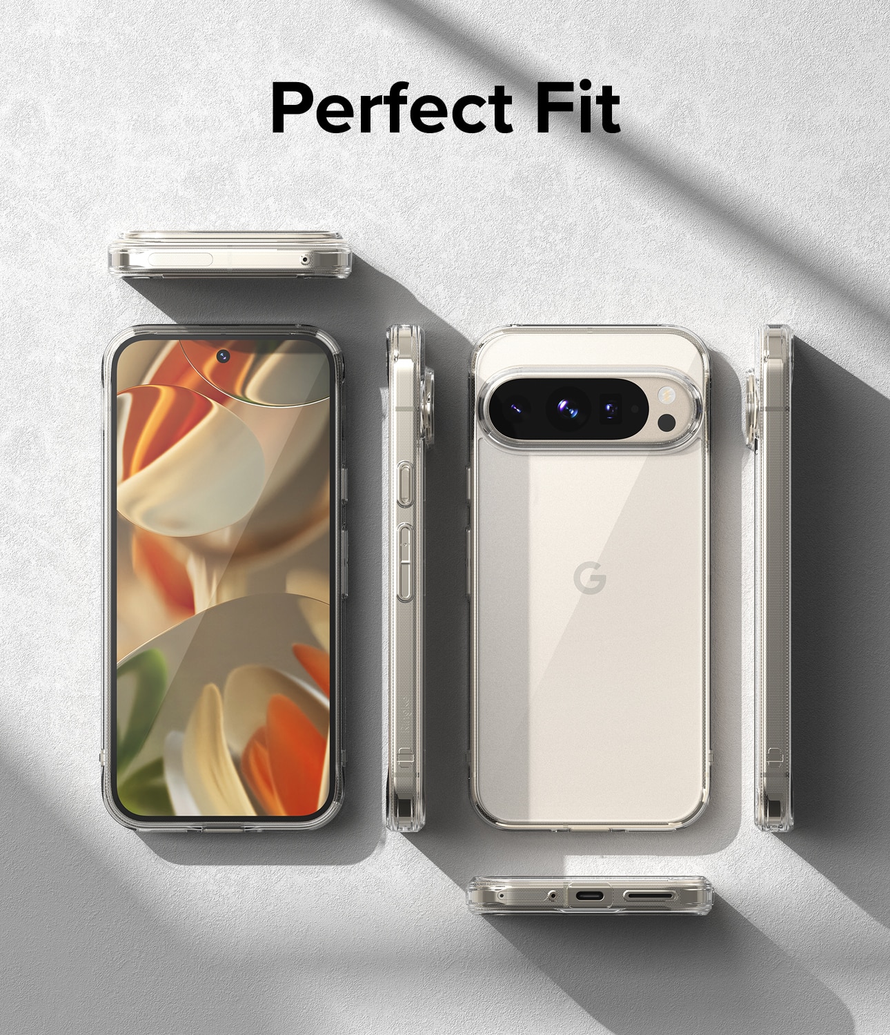 Fusion Case Google Pixel 9 Pro XL Transparant