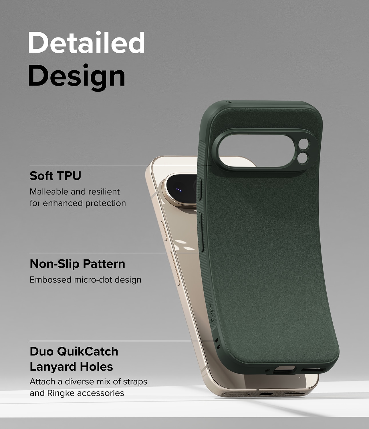 Onyx Case Google Pixel 9 Pro XL Dark Green