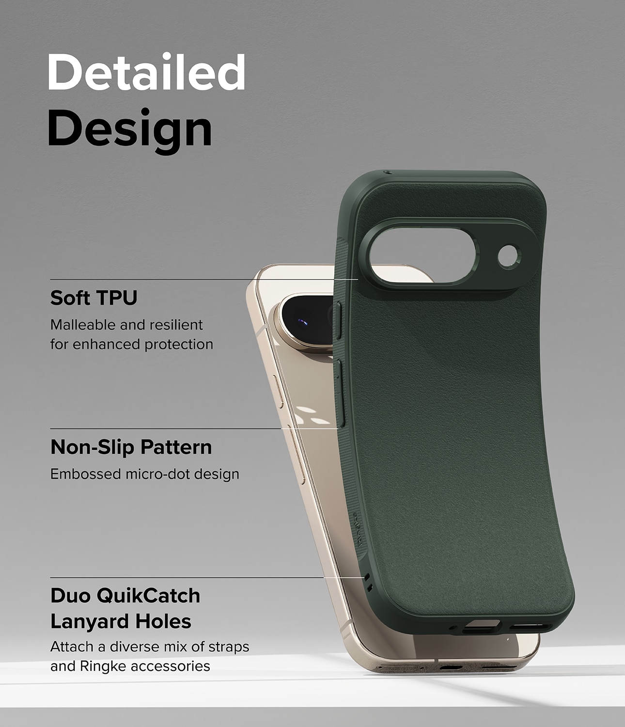 Onyx Case Google Pixel 9 Dark Green