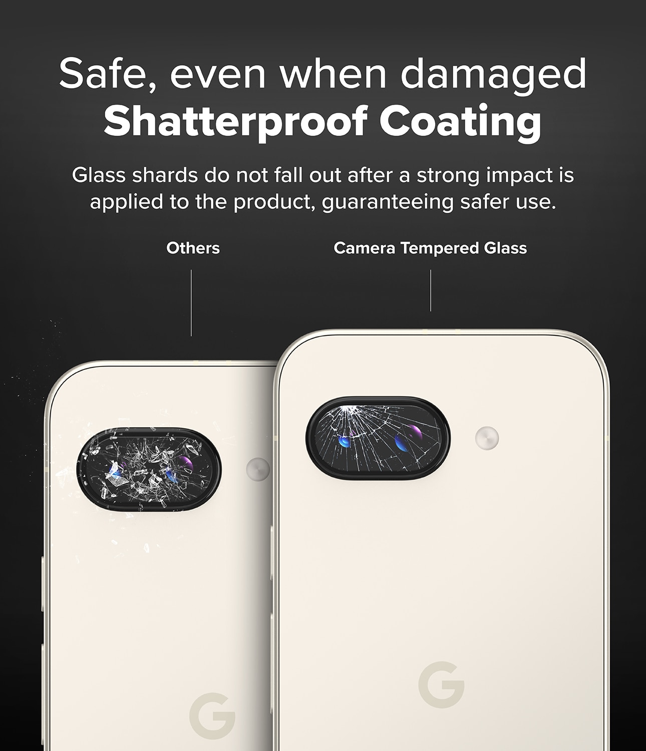 Camera Protector Glass (2-pack) Google Pixel 9a