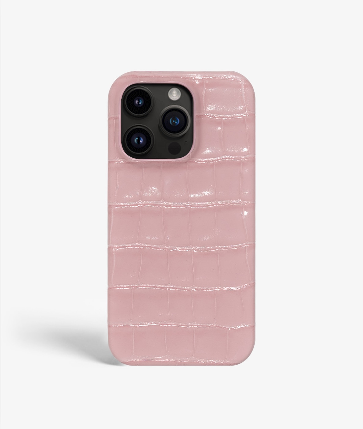 Hoesje iPhone 14 Pro Croco Roze