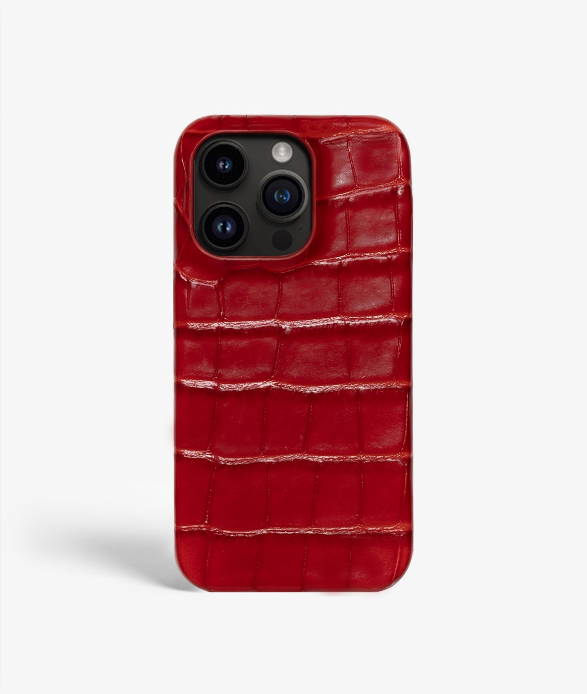 Hoesje iPhone 14 Pro Croco Rood