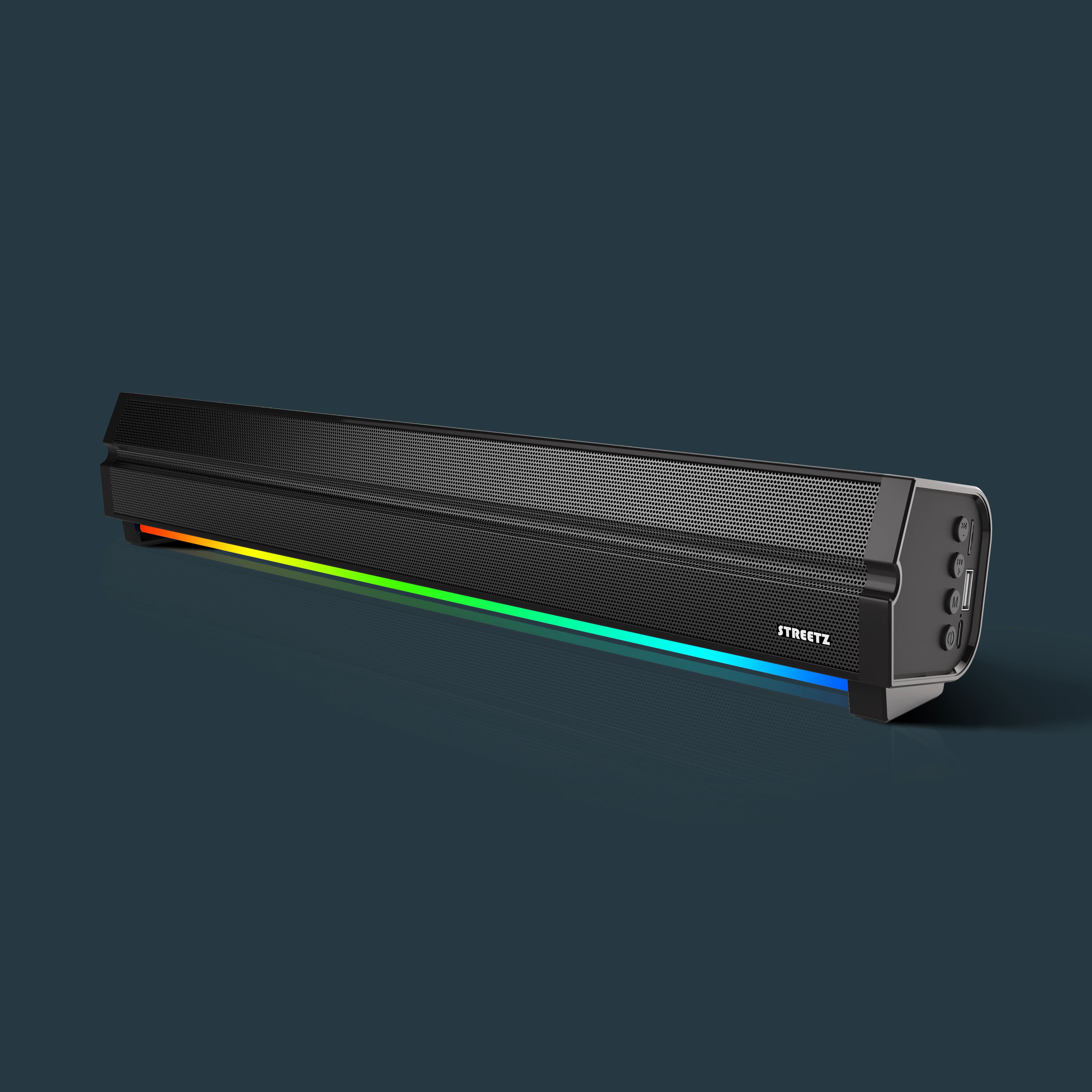 Bluetooth-luidspreker met RGB-verlichting zwart