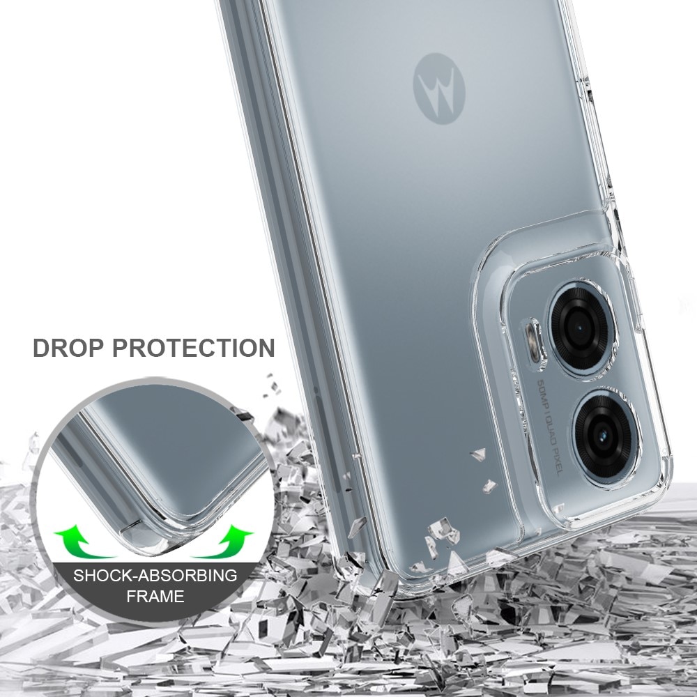 Hybridcase Motorola Moto G85 transparant