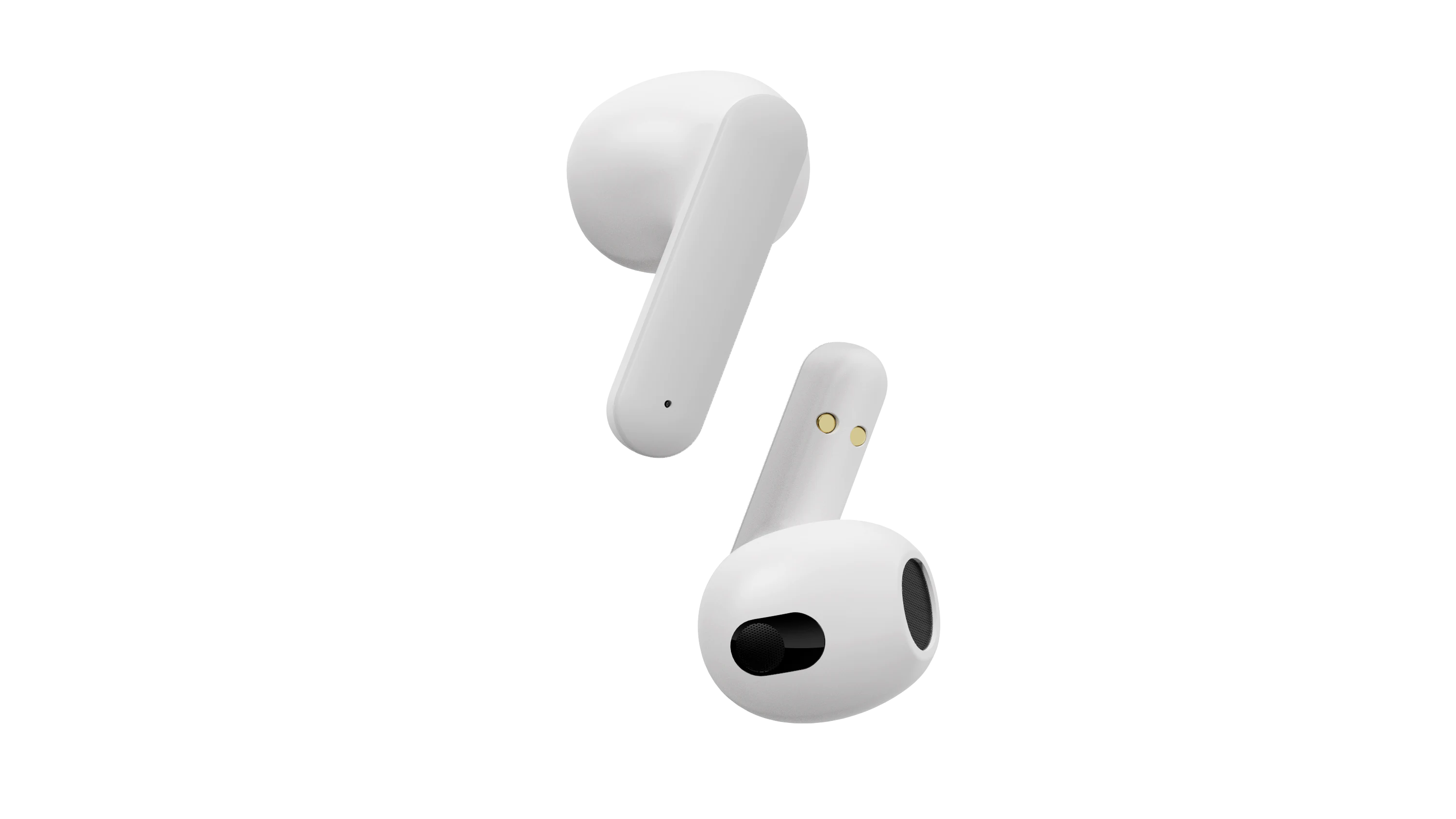 True Wireless in-ear oordopjes wit