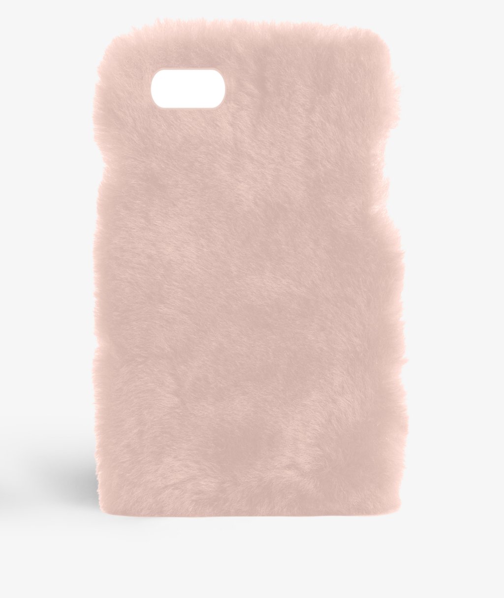 Hoesje iPhone SE 2022 Fur Pink