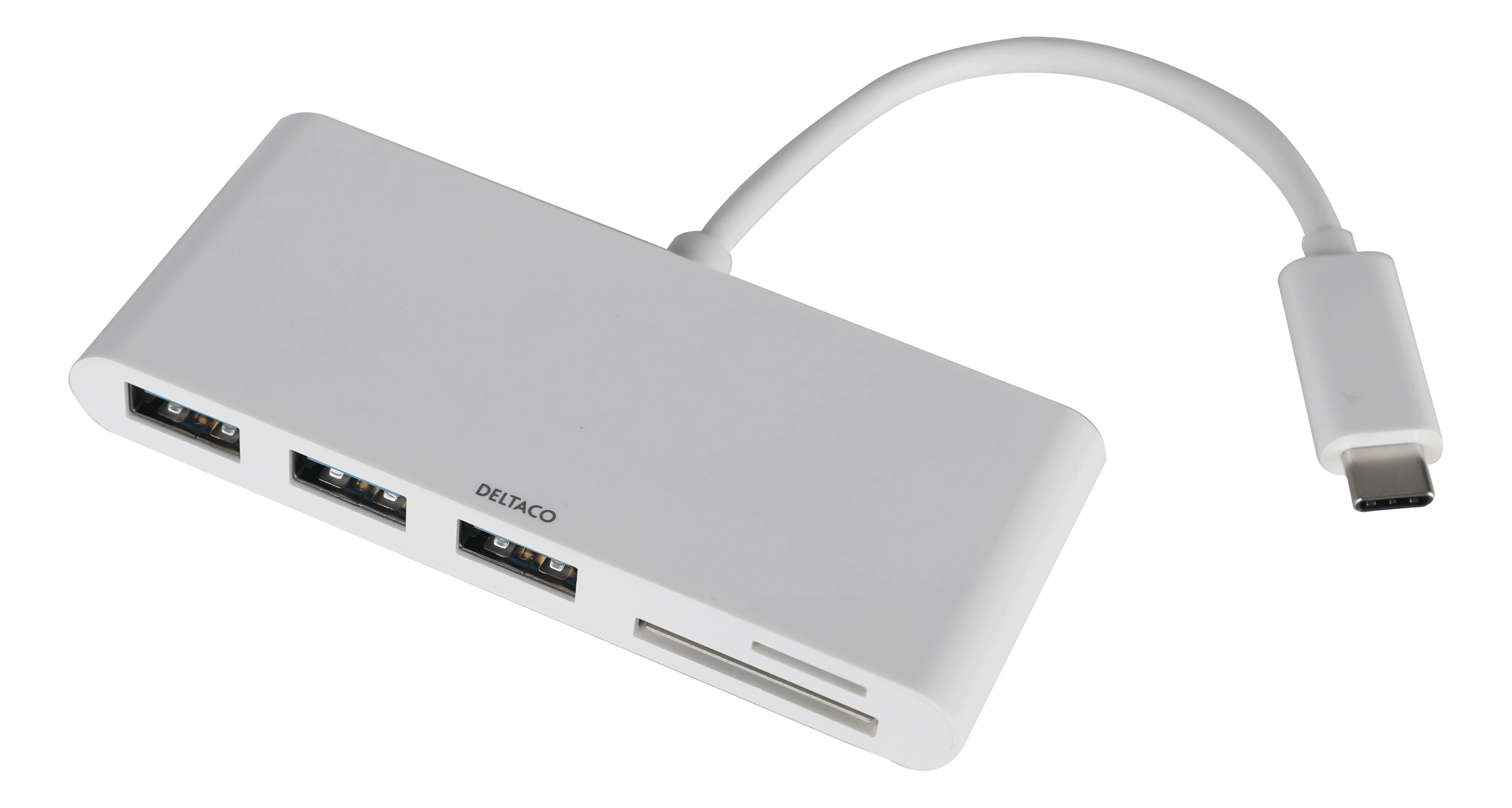 USB-C Hub 3x USB-A + SD/microSD wit