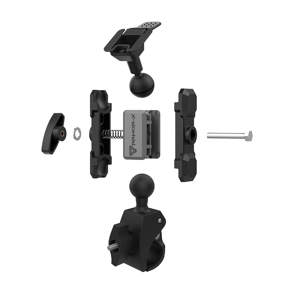 X-P7T Tablet Quick Release Bar Mount zwart