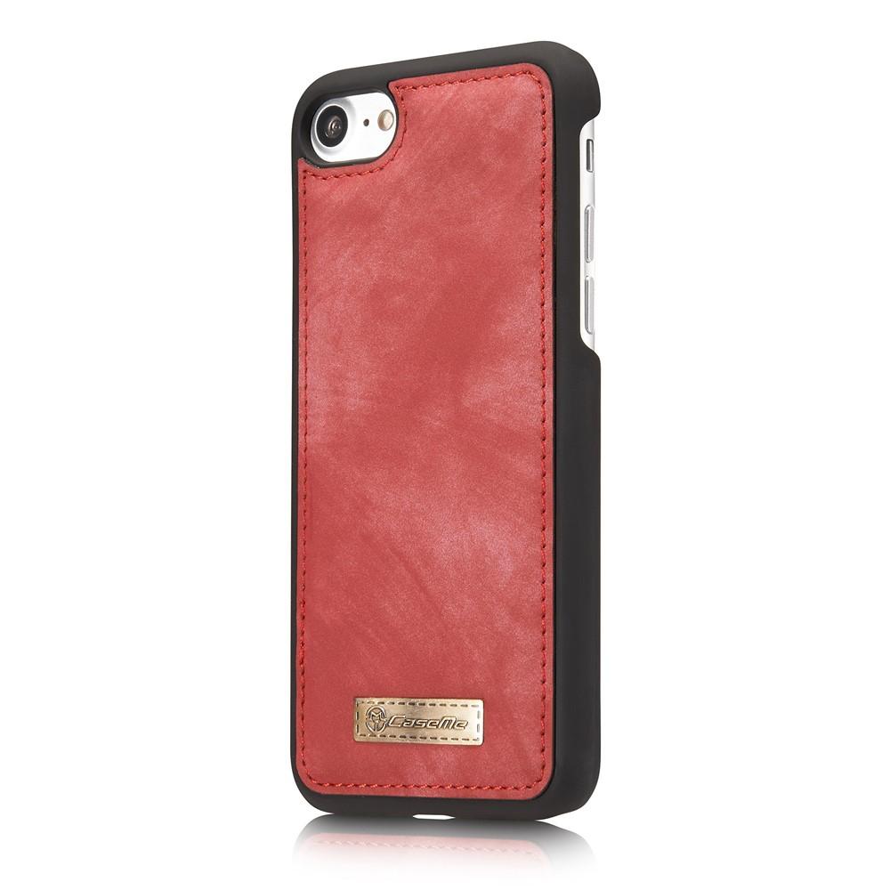 wrijving winkelwagen Ongehoorzaamheid CaseMe Multi-slot hoesje iPhone 7/8/SE Rood - koop online