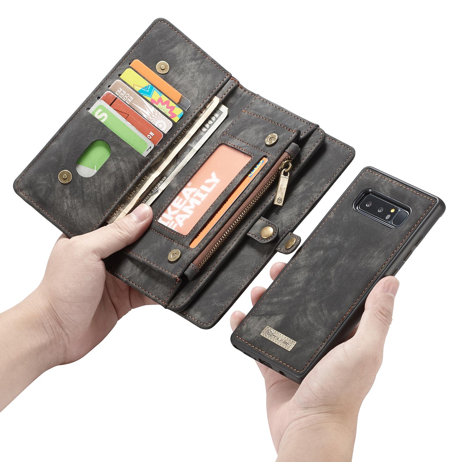 Vertolking kapitalisme Afscheiden CaseMe Multi-slot hoesje Samsung Galaxy Note 8 Grijs - koop online