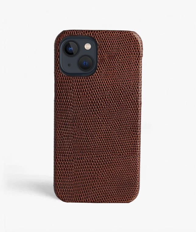 Hoesje iPhone 13 Pro Max Lizard Brown