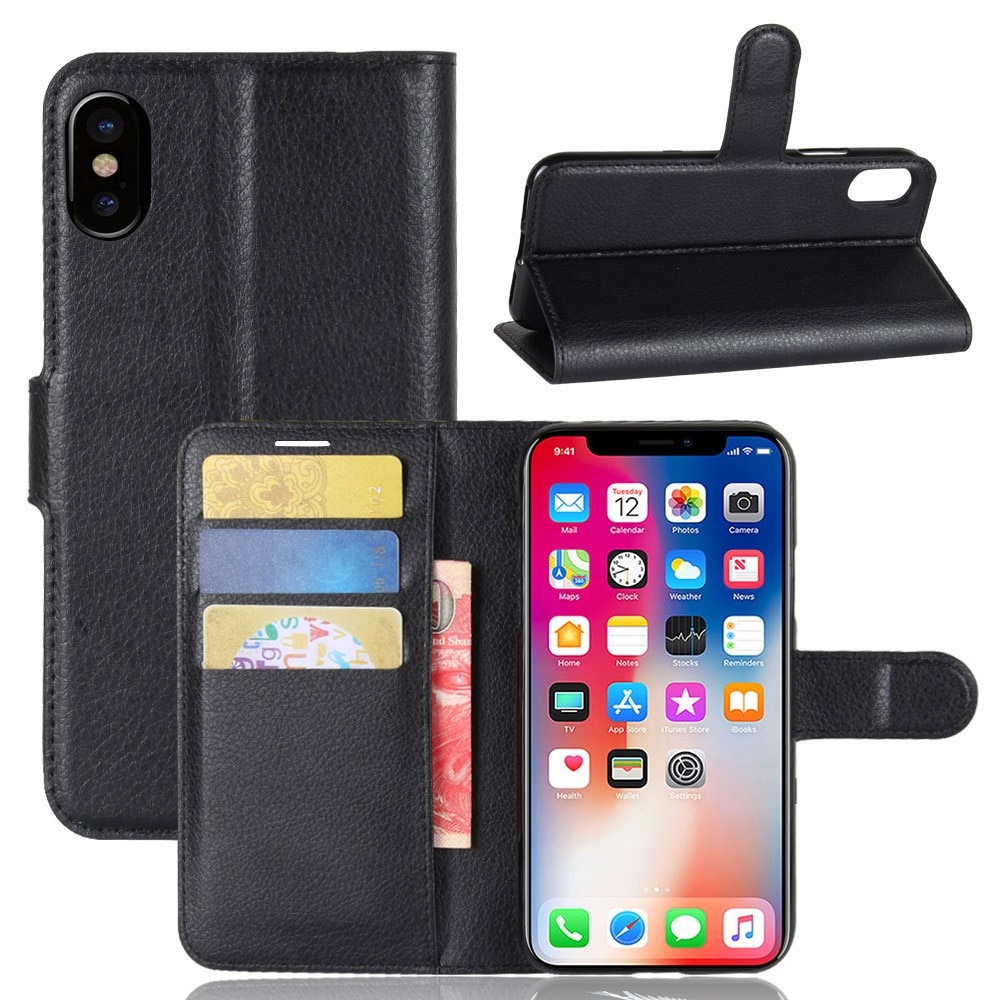 iPhone X/XS Smartphonehoesje Zwart