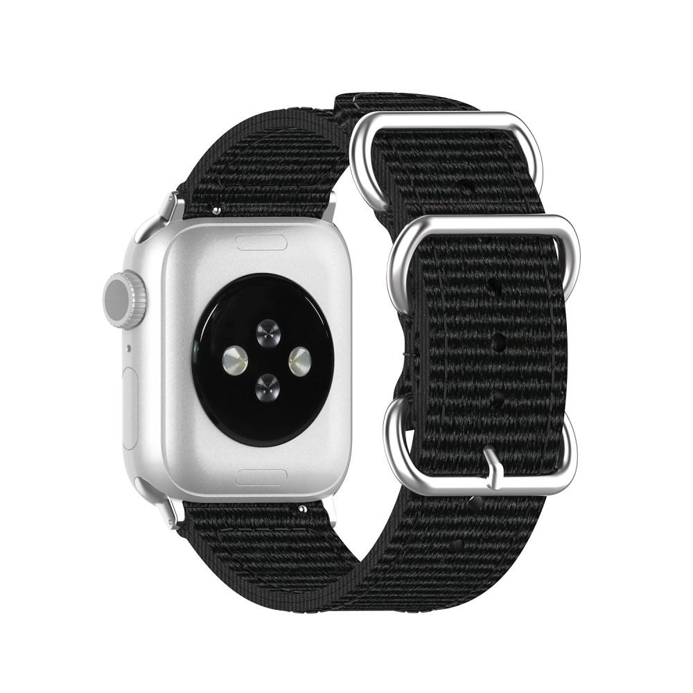 Apple Watch 45mm Series 8 Natobandje Zwart